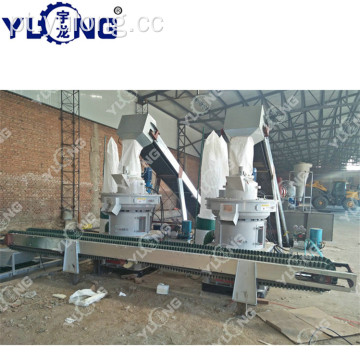 YULONG XGJ560 milho talo pellet que faz a máquina